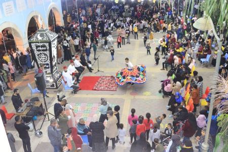 افطار جماعي لذوي القدرات الخاصة في الجماهيري رهط 